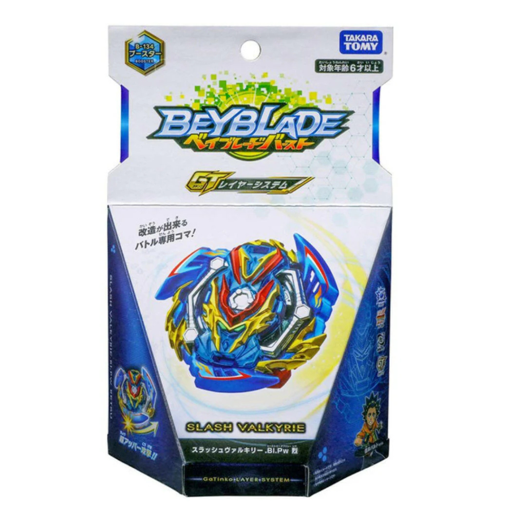 Beyblade Burst B-134 Slash Valkyrie Blitz Power Retsu - Takara Tomy